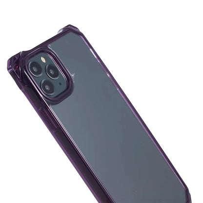 For iPhone 11 Pro Clear Case TPU Frame Acrylic Back Phone Cover