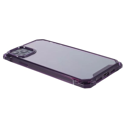 For iPhone 11 Pro Clear Case TPU Frame Acrylic Back Phone Cover