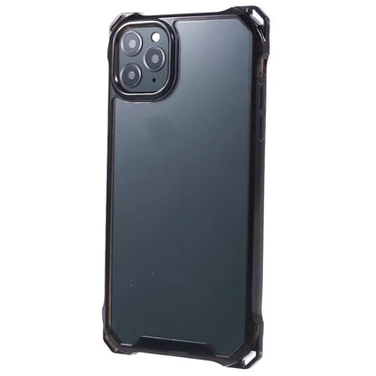 For iPhone 11 Pro Clear Case TPU Frame Acrylic Back Phone Cover