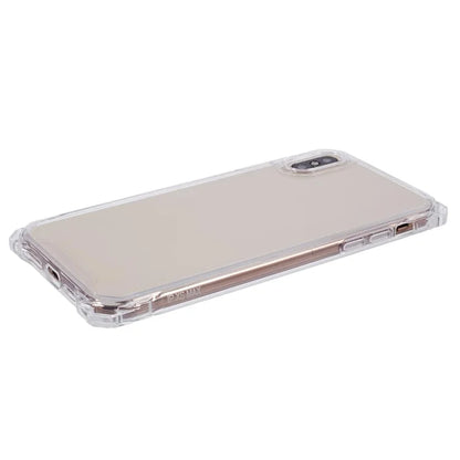For iPhone XS Max Case TPU Frame Clear Acrylic Back Phone Cover