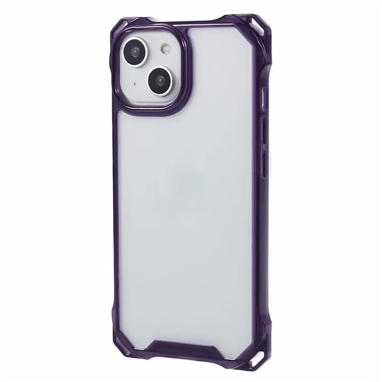 For iPhone 15 Plus Case Shockproof TPU+Acrylic Slim Phone Case