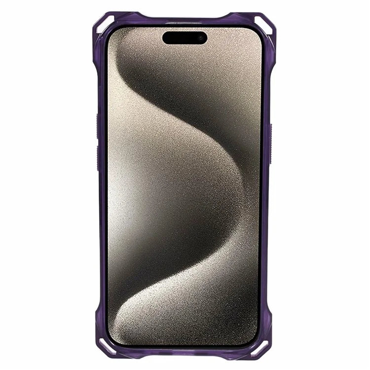 For iPhone 15 Plus Case Shockproof TPU+Acrylic Slim Phone Case