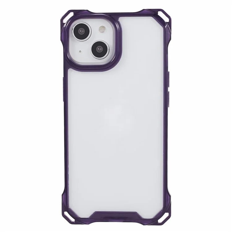 For iPhone 15 Plus Case Shockproof TPU+Acrylic Slim Phone Case