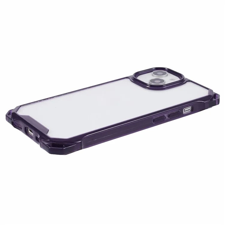 For iPhone 15 Plus Case Shockproof TPU+Acrylic Slim Phone Case