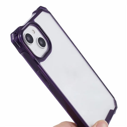 For iPhone 15 Plus Case Shockproof TPU+Acrylic Slim Phone Case