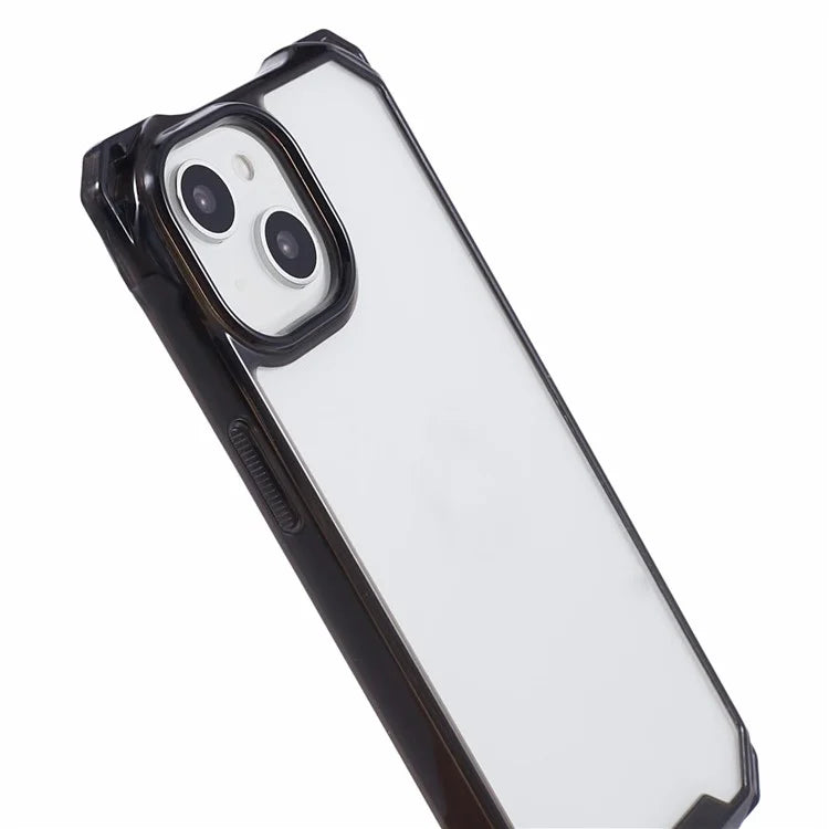 For iPhone 15 Plus Case Shockproof TPU+Acrylic Slim Phone Case