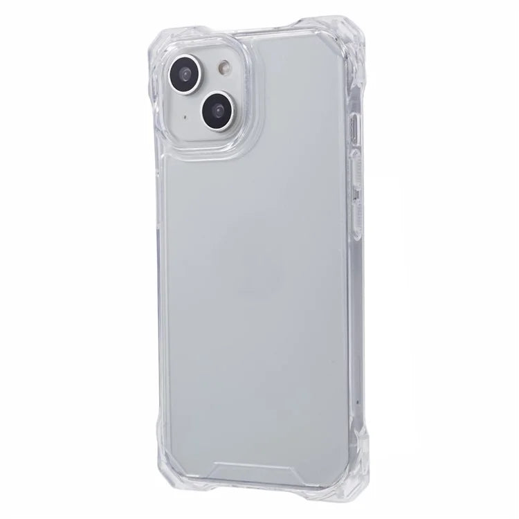 For iPhone 13 6.1 inch Slim Case Anti-Drop TPU+Acrylic Phone Cover
