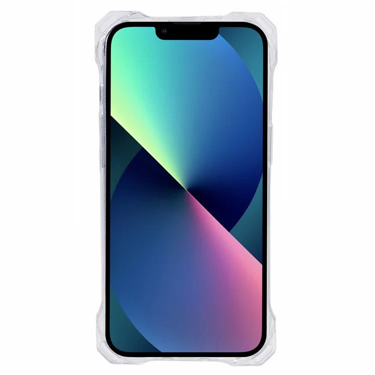 For iPhone 13 6.1 inch Slim Case Anti-Drop TPU+Acrylic Phone Cover
