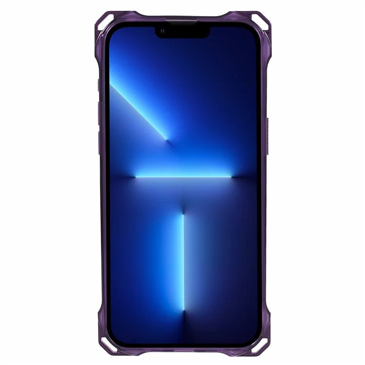 For iPhone 13 Pro Reinforced Corners Case TPU+Acrylic Phone Cover