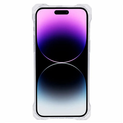 For iPhone 14 Pro Clear Phone Case TPU+Acrylic Anti-Scratch Cover