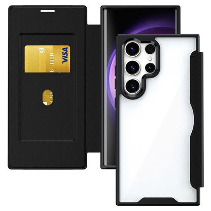 For Samsung Galaxy S24 Ultra Case RFID Blocking Card Slot Cell Phone Protector