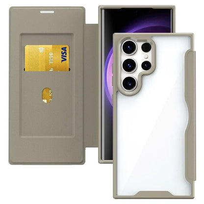 For Samsung Galaxy S24 Ultra Case RFID Blocking Card Slot Cell Phone Protector