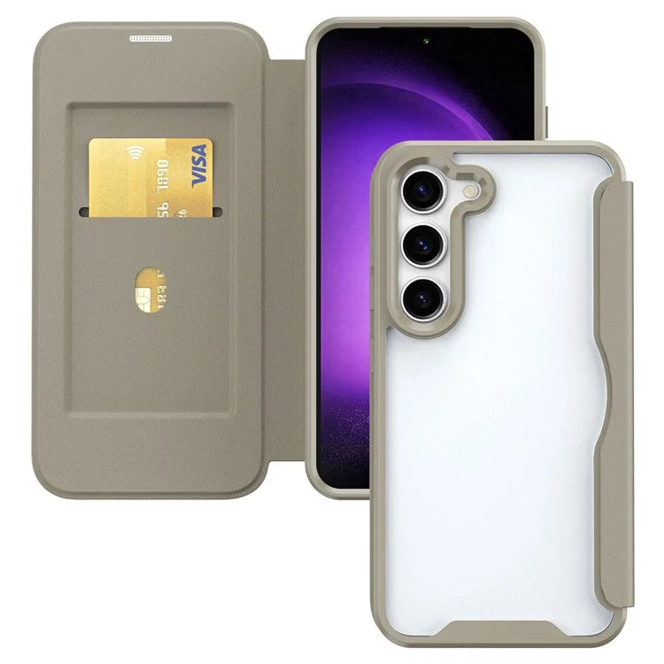 For Samsung Galaxy S24+ Phone Case Shockproof RFID Blocking Cover with Card Holder