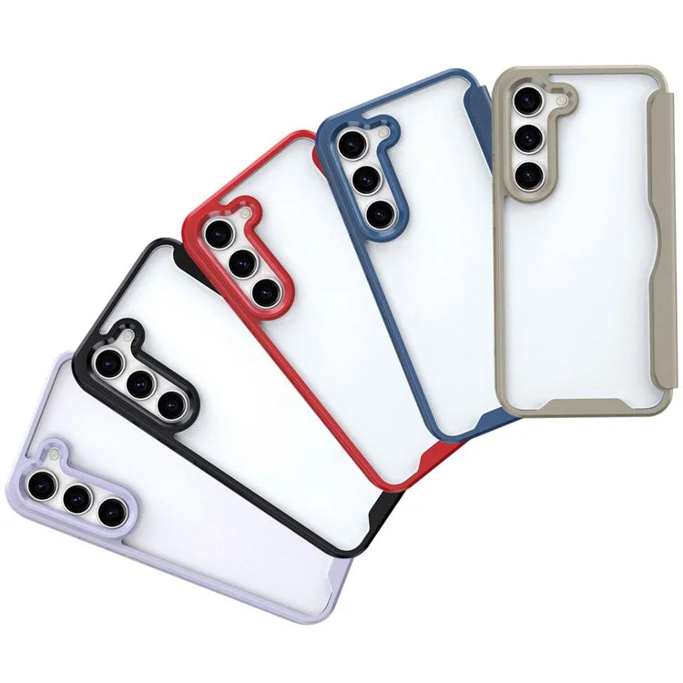 For Samsung Galaxy S24+ Phone Case Shockproof RFID Blocking Cover with Card Holder