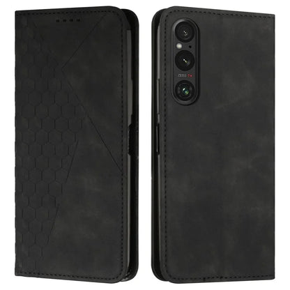 For Sony Xperia 1 V Case Imprinted Pattern Wallet Stand Cover Wholesale Phone Cases