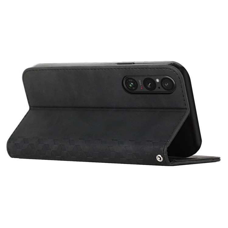 For Sony Xperia 1 V Case Imprinted Pattern Wallet Stand Cover Wholesale Phone Cases