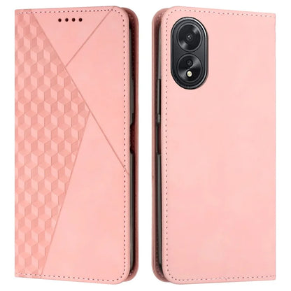 Skin-touch Feeling Case for Oppo A38 4G / A18 4G Magnetic Leather Shell Stand Wallet Phone Cover
