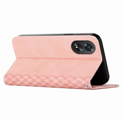Skin-touch Feeling Case for Oppo A38 4G / A18 4G Magnetic Leather Shell Stand Wallet Phone Cover