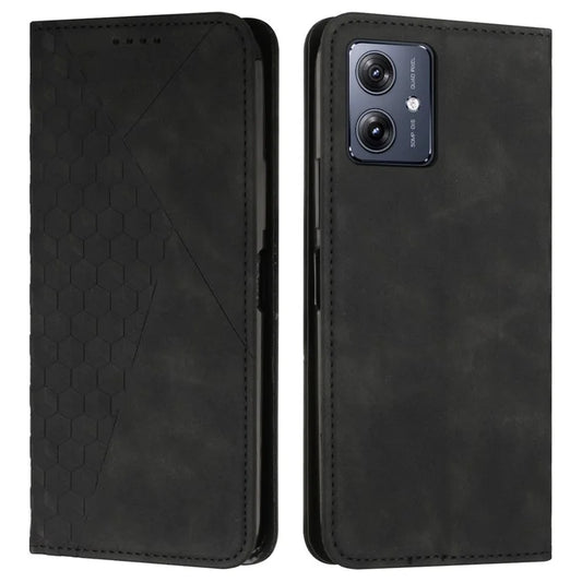 Leather Phone Case for Motorola Moto G54 5G Skin-touch Feeling Wallet Phone Stand Cover