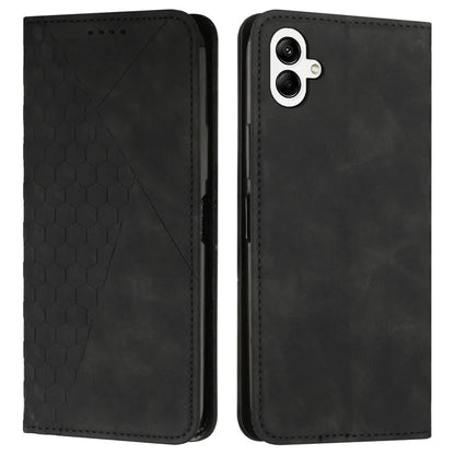 For Samsung Galaxy A05 4G Case Imprinted Pattern Stand Phone Shell Skin-touch Wallet Leather Cover