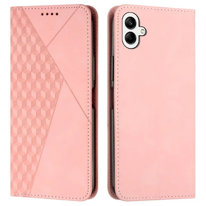 For Samsung Galaxy A05 4G Case Imprinted Pattern Stand Phone Shell Skin-touch Wallet Leather Cover