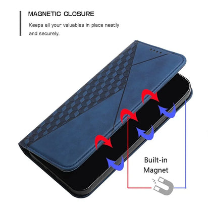 For Samsung Galaxy A05 4G Case Imprinted Pattern Stand Phone Shell Skin-touch Wallet Leather Cover