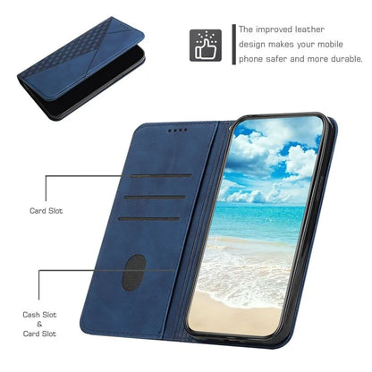 For Samsung Galaxy A05 4G Case Imprinted Pattern Stand Phone Shell Skin-touch Wallet Leather Cover