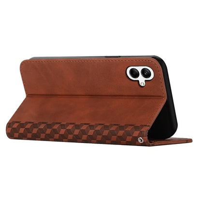 For Samsung Galaxy A05 4G Case Imprinted Pattern Stand Phone Shell Skin-touch Wallet Leather Cover
