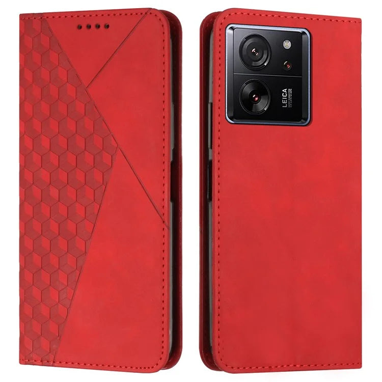 For Xiaomi 13T Pro / 13T / Redmi K60 Ultra Case Stand Skin-touch Feeling Wallet PU Leather Cell Phone Cover