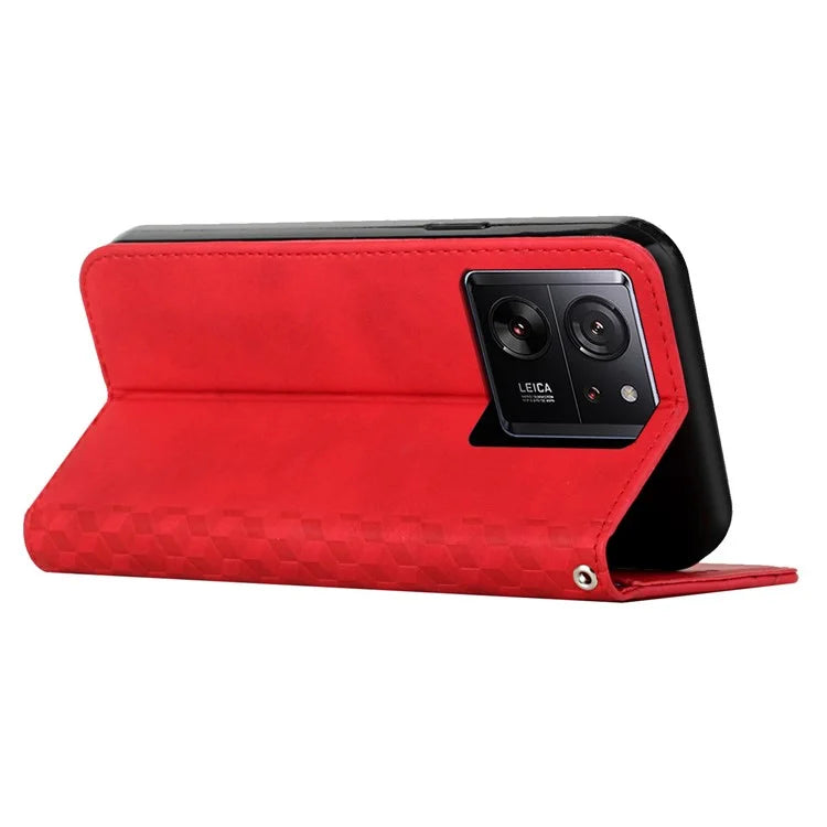 For Xiaomi 13T Pro / 13T / Redmi K60 Ultra Case Stand Skin-touch Feeling Wallet PU Leather Cell Phone Cover