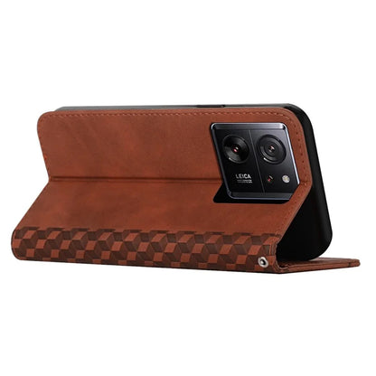 For Xiaomi 13T Pro / 13T / Redmi K60 Ultra Case Stand Skin-touch Feeling Wallet PU Leather Cell Phone Cover