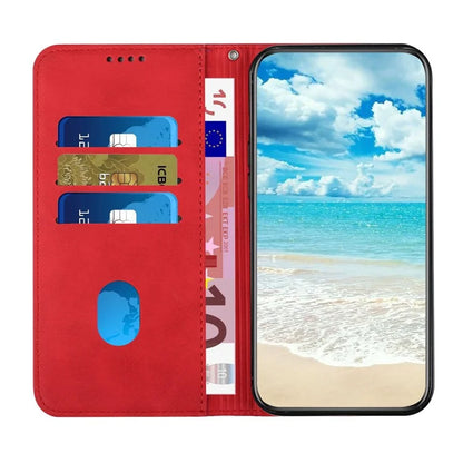 For Samsung Galaxy A05s 4G PU Leather Phone Case Imprinted Rhombus Stand Skin-touch Wallet Cover