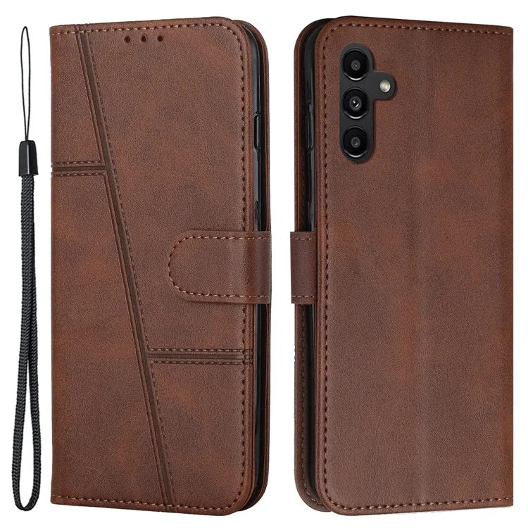 For Samsung Galaxy A05s 4G Case PU Leather Protective Phone Cover