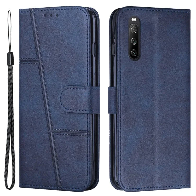 For Sony Xperia 10 V Leather Case Wallet Stand Protective Phone Cover