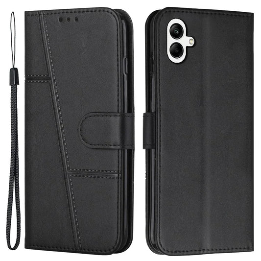 For Samsung Galaxy A05 4G Leather Case Magnetic Clasp Wallet Flip Phone Cover