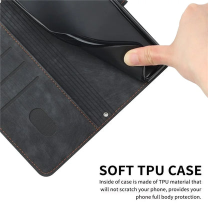 For Samsung Galaxy A05 4G Case Imprint TPU+PU Leather Stand Wallet Phone Protector