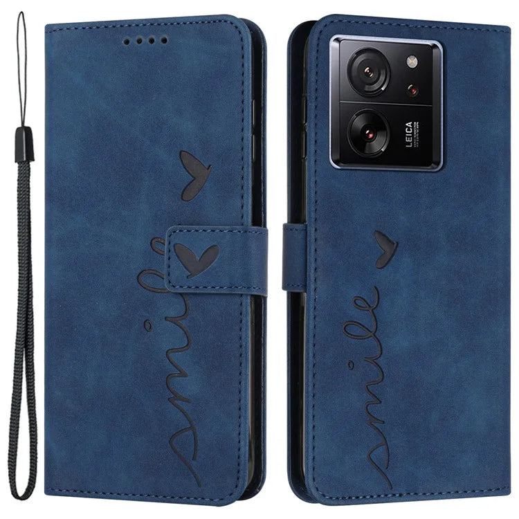 For Xiaomi 13T / 13T Pro / Redmi K60 Ultra Case Skin-touch Leather Mobile Phone Cover with Wallet