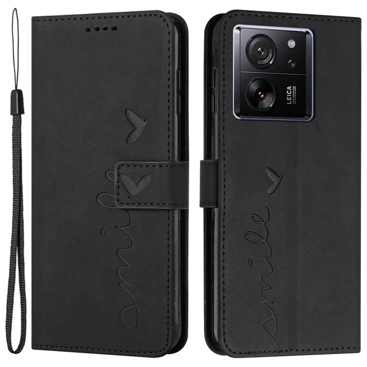 For Xiaomi 13T / 13T Pro / Redmi K60 Ultra Case Skin-touch Leather Mobile Phone Cover with Wallet