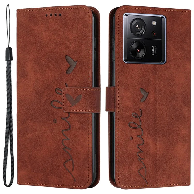 For Xiaomi 13T / 13T Pro / Redmi K60 Ultra Case Skin-touch Leather Mobile Phone Cover with Wallet