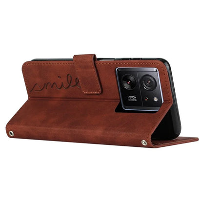 For Xiaomi 13T / 13T Pro / Redmi K60 Ultra Case Skin-touch Leather Mobile Phone Cover with Wallet