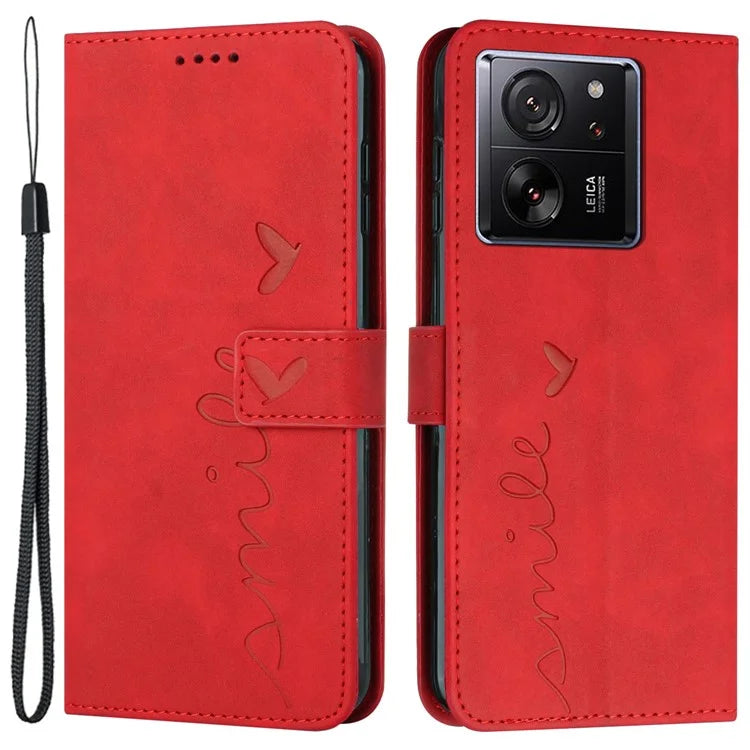 For Xiaomi 13T / 13T Pro / Redmi K60 Ultra Case Skin-touch Leather Mobile Phone Cover with Wallet