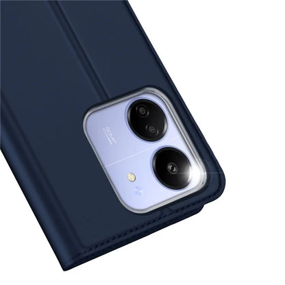 DUX DUCIS Skin Pro Series For Xiaomi Poco M6 5G / Poco C65 4G / Redmi 13C 4G Case Card Holder Leather Cover