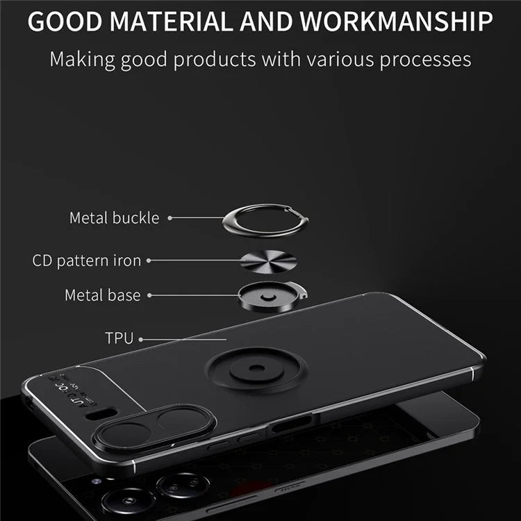 For Xiaomi Redmi 13C 4G / Poco C65 4G Case Drop-resistant TPU Cell Phone Cover