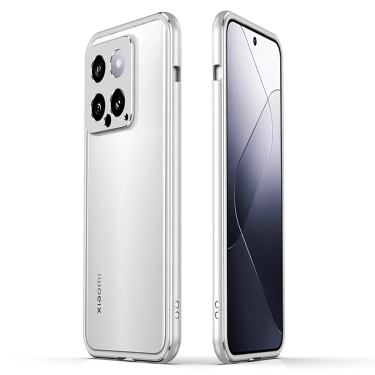 For Xiaomi 14 Case Heat Dissipation Metal Frame Phone Bumper Cover