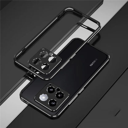 For Xiaomi 14 Case Heat Dissipation Metal Frame Phone Bumper Cover