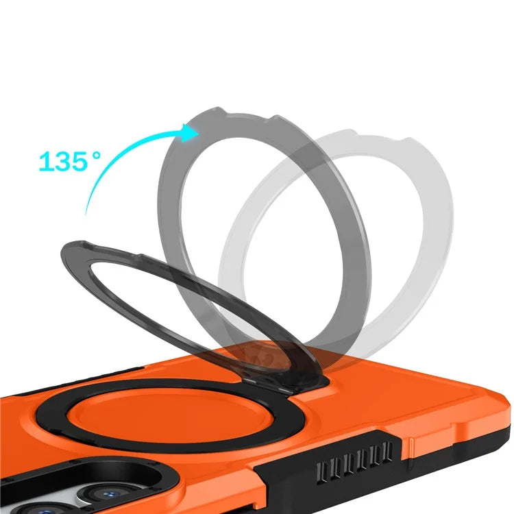 For Samsung Galaxy S23 Case Magnetic Shockproof Kickstand Phone Protector