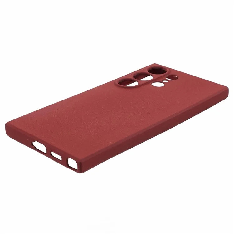 For Samsung Galaxy S24 Ultra Phone Case Double-Sided Matte Design Anti-Slip Cover