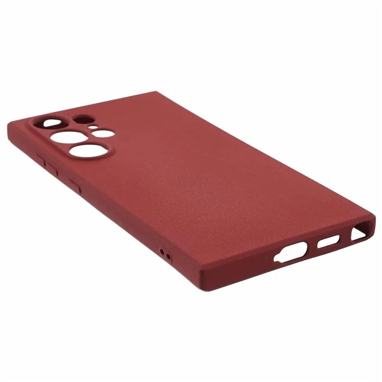 For Samsung Galaxy S24 Ultra Phone Case Double-Sided Matte Design Anti-Slip Cover