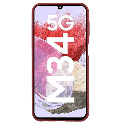 For Samsung Galaxy M34 5G / F34 5G Case TPU Double-Sided Matte Phone Shell Cover