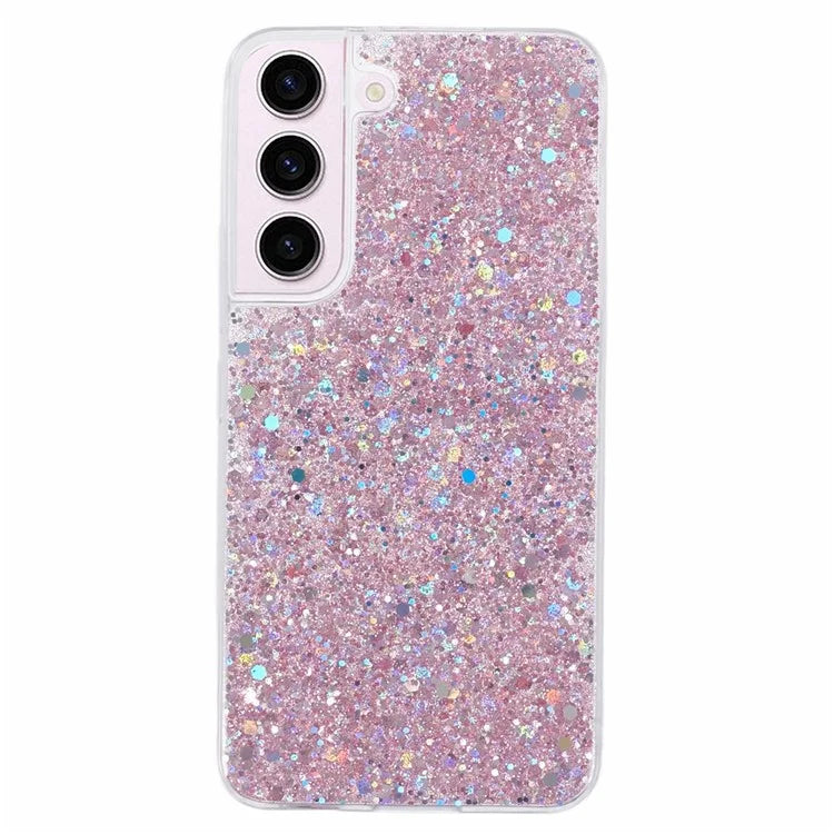 For Samsung Galaxy S22 5G Glitter Case Shiny Sparkle TPU Phone Cover